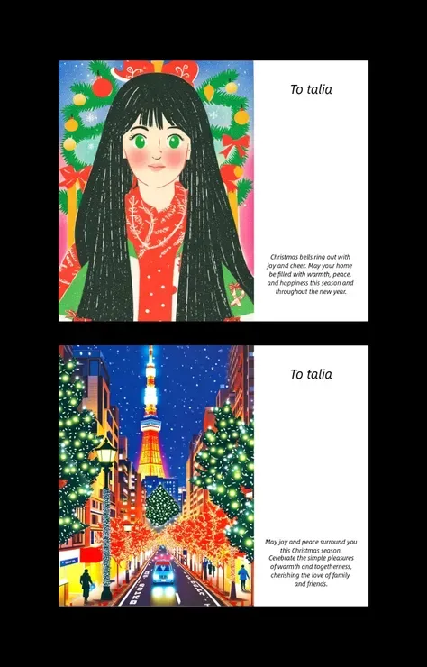 Generator Kartu Natal AI