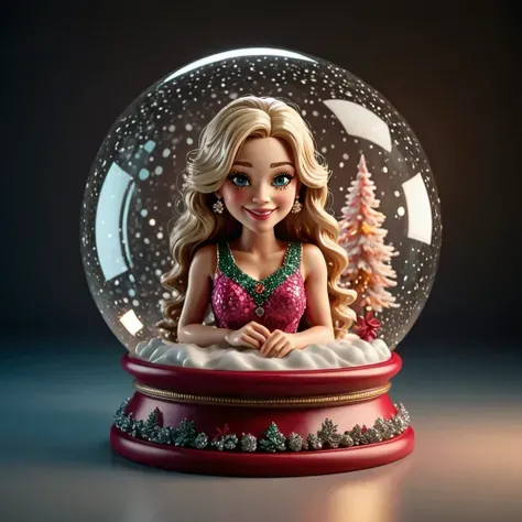 Christmas Crystal Ball - Iced Memories 
