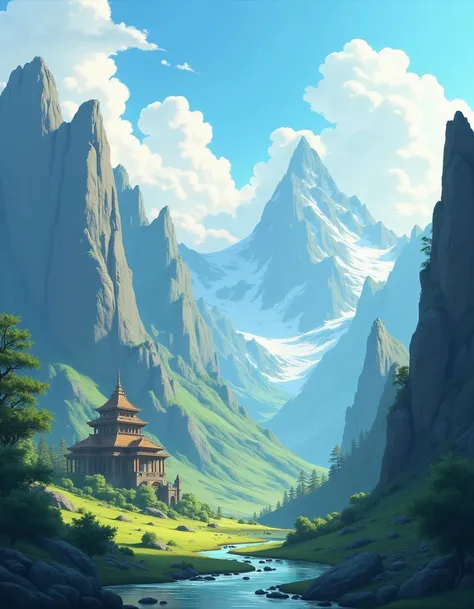 AI 风景生成器