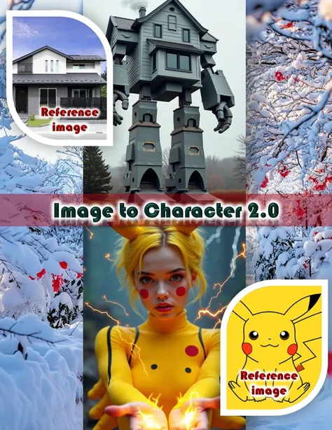 Image to Character 图灵新生