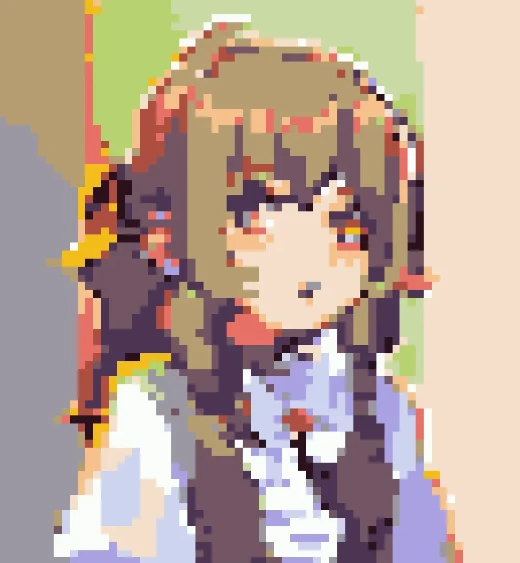 Super abstract pixel avatar