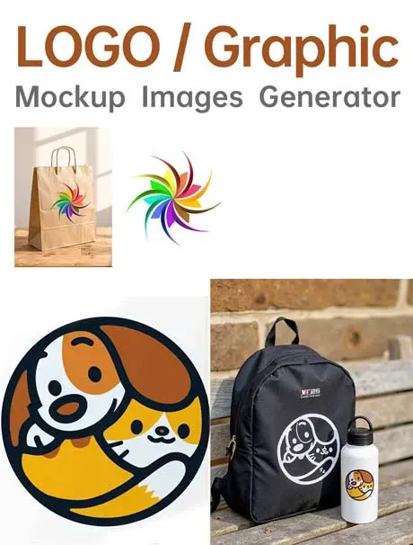 Generatore di immagini mockup del logo