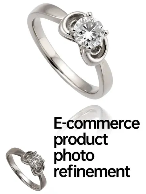 E-ticaret ürün fotoğrafı iyileştirme.