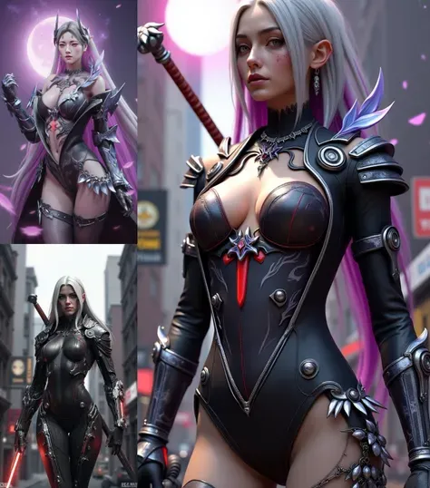 Fusão de estilo e retrato