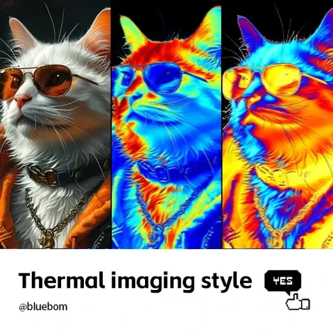 Thermal imaging style