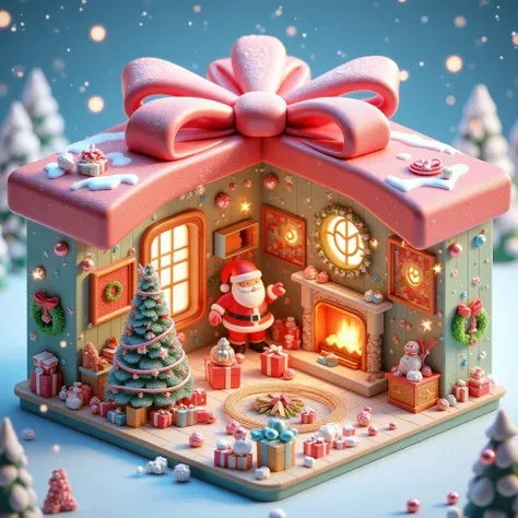 Buat sendiri pondok Natal Anda 定制自己的圣诞小屋