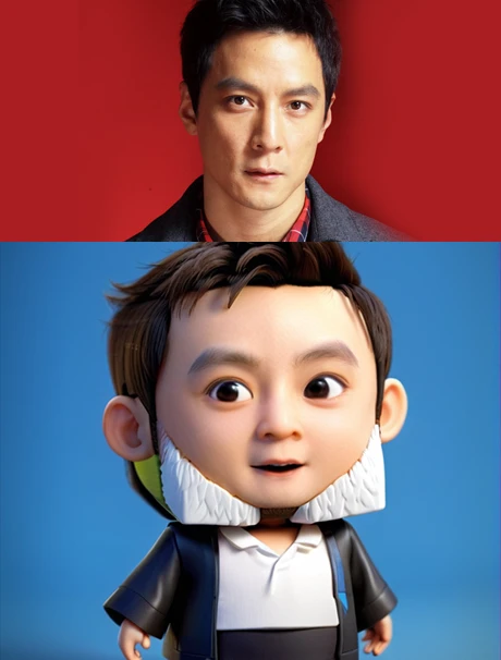 Cube迪士尼风格方块人，超可爱人物头像