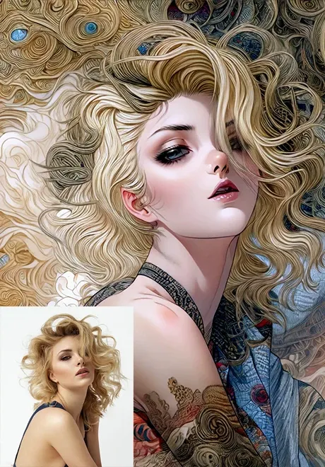 تحويل الصورة إلى أسلوب أوكيوي-إي,تحويل الصورة إلى أسلوب فوشي-إي