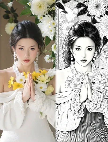 ₍ᐢ._.ᐢ₎♡ ༘ Image To Manga Style ₍ᐢ._.ᐢ₎♡ ༘