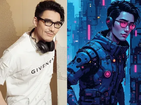 Pembuat karakter cyberpunk