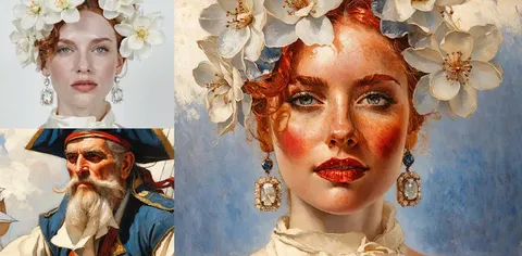 กำหนดภาพเพื่อทำการโอนย้ายสไตล์