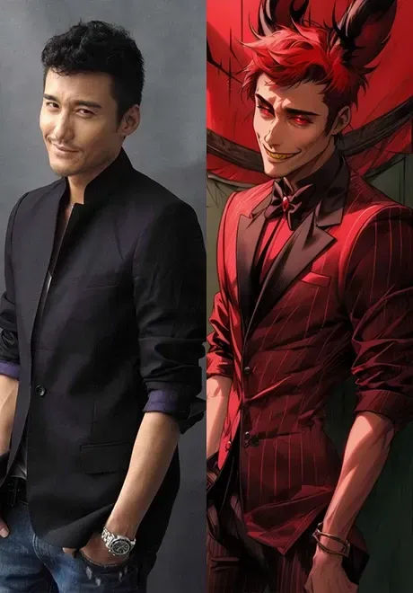 Alastor | estilo hazbin hotel，Estilo de personagem Alastor do Hotel Inferno