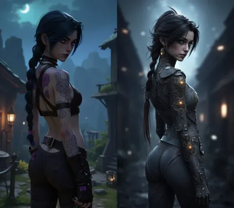 Cyberpunk 2077 AI-Filter