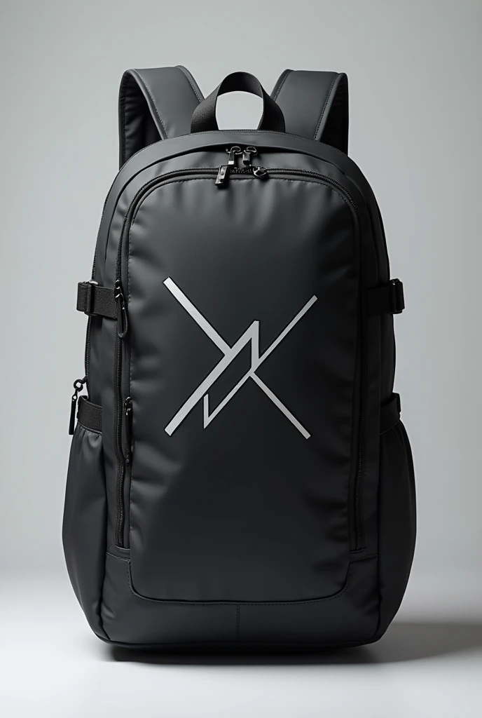 CREATE AN IMAGE OF A BACKPACK WITH THE SKRILLEX LOGO 
