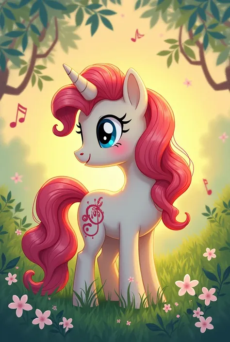  Cutie Mark based on music, Art and jasmine 