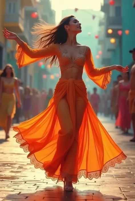 I want a dancing girl video on song tu hi tu