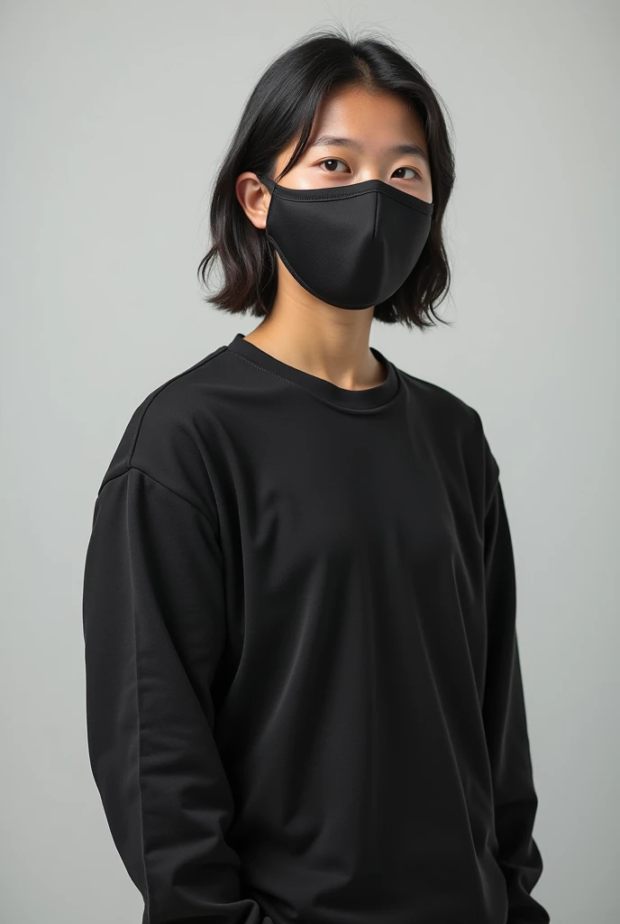 please add face mask black