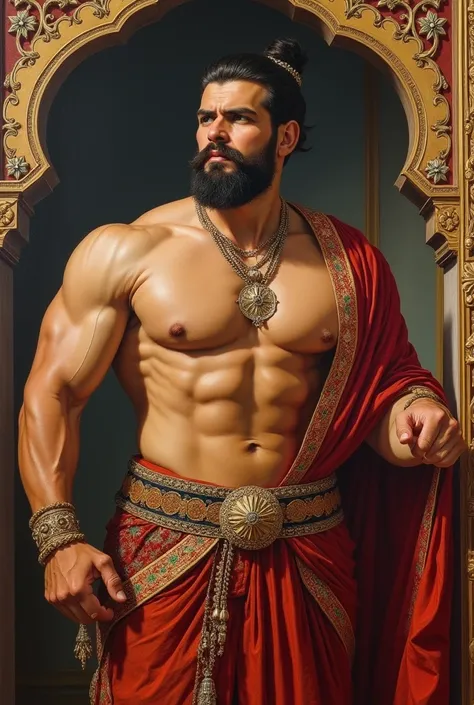 Akbars chest and butt