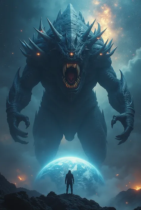 Intergalactic monster that is going to eat the Earth