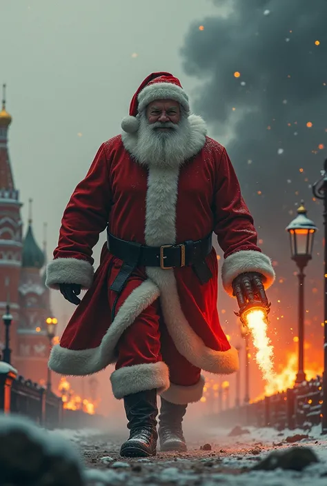 Santa bombs moscow