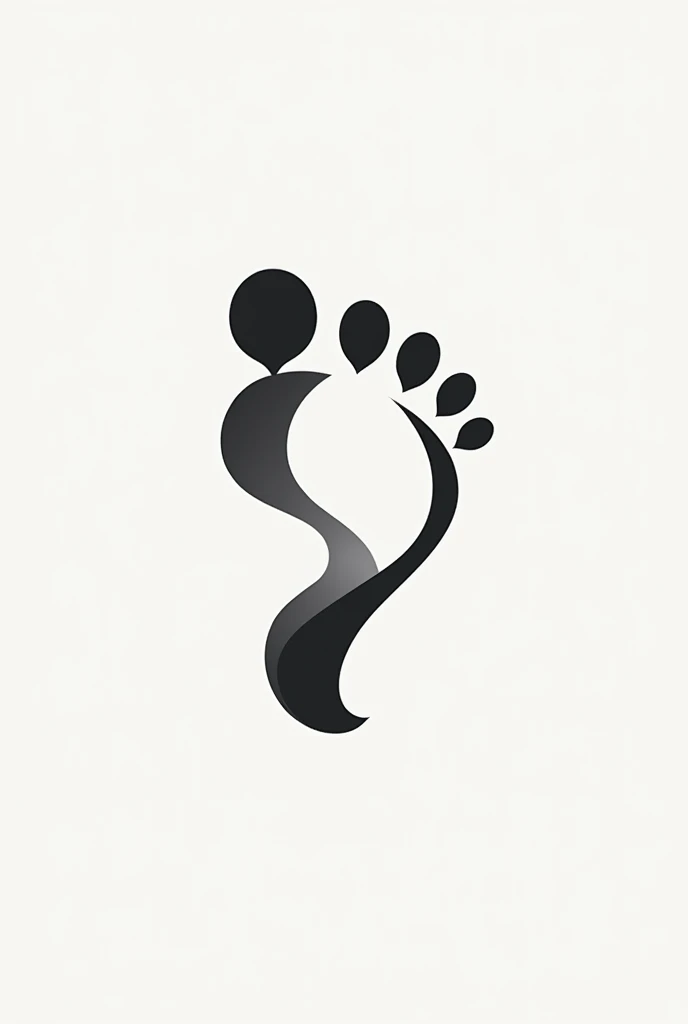 make me a footprint logo