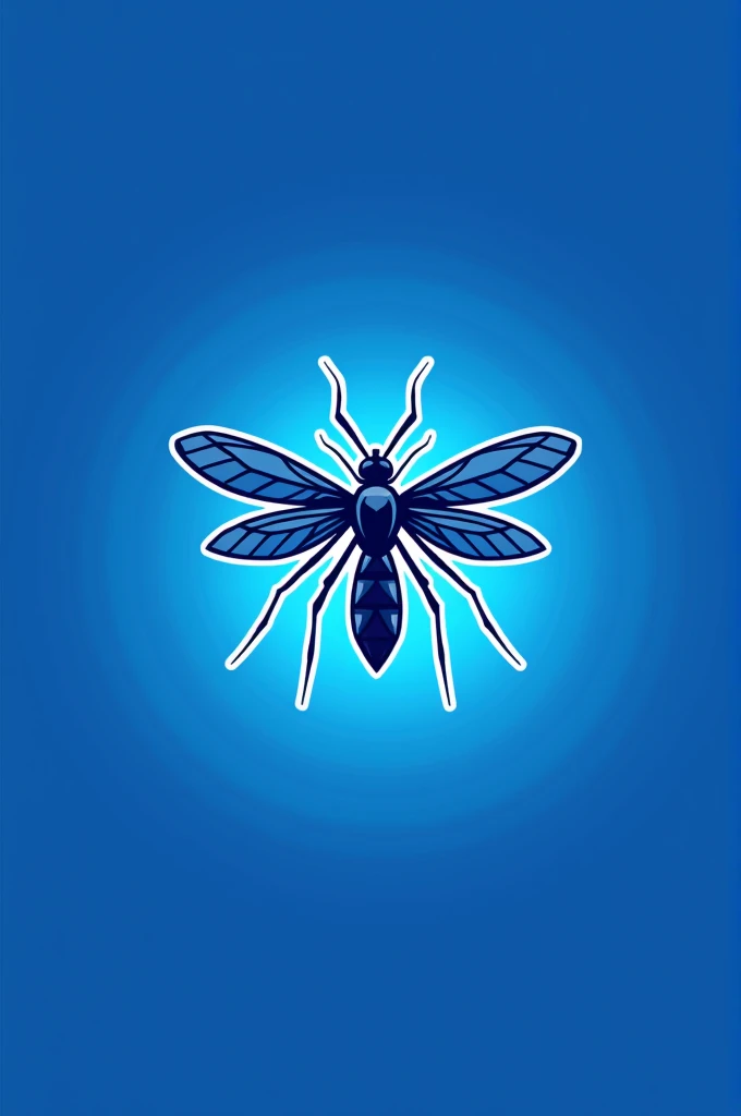 Make a logo for a YouTube channel focused on Fortnite in the colors blue and white and the name of the channel is mosquito net 