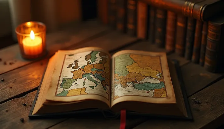 Imagine a cozy, candlelit room with an ancient book lying open to a faded map of Europe. The narrator, with an engaging and curious tone, poses a thought-provoking question: “What if I told you that pandemics aren’t just about disease, but about resilience...