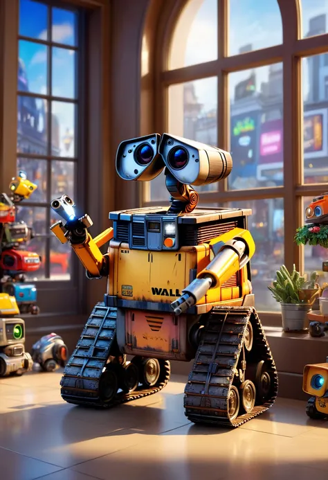 Cute robot