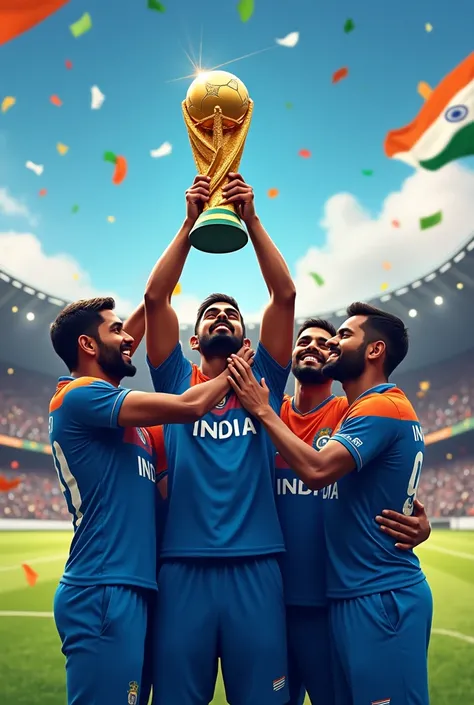 Virat, Rohit, and the Indian Cricket Crew