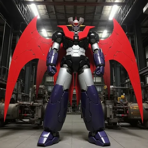  The great hero Mazinger Z stands 100 meters high　 standing 100 meters high in a forward leaning position  ,   towering 100 meters ahead  .  Nuclear Reactor Equipment Production Line , Steel etc. ,  Standing 100 Meters High in a Forward-leaning Position, F...