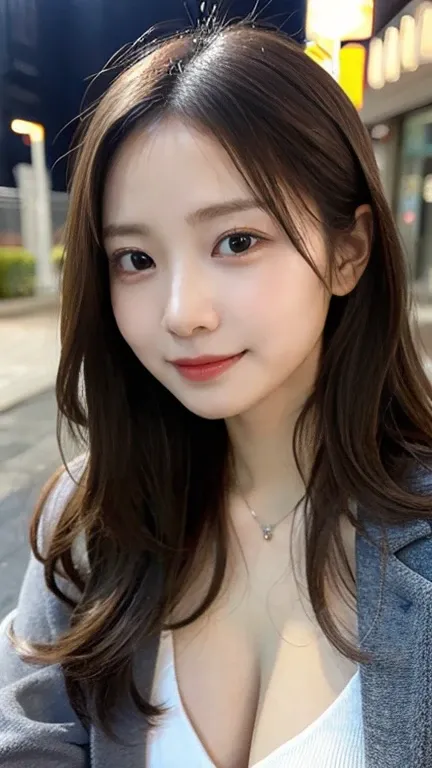 1 beauty, Detailed eyes, Puffy eyes, highest quality, 超A high resolution, (Reality: 1.4), Cinema Lighting, Ultra Wide Angle, Asian Beauty, Super Beauty, Beautiful Skin, Slender, delicate, Facing forward、(Surreal)、(Very detailed)、(Beautiful and detailed eye...