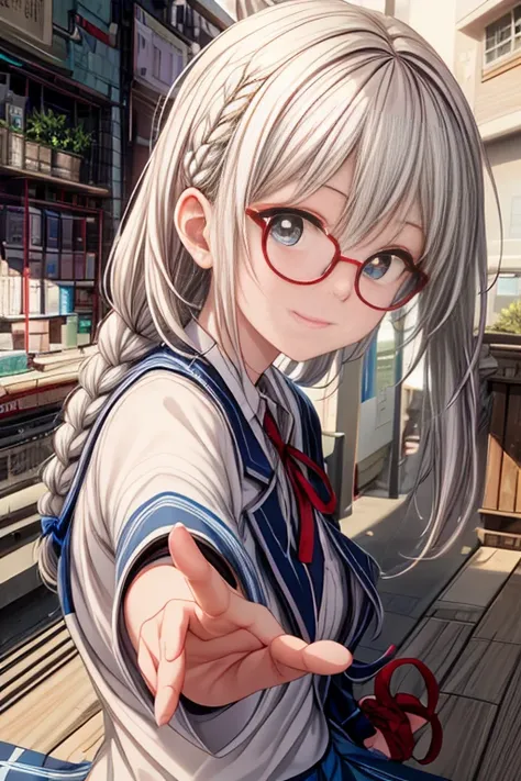  Top Masterpieces。 best quality 。 Japanese Anime Style CG。 super high definition。8k wallpaper。 detailed。 attention to beautiful details 。超 detailed目。 fine, beautiful eyes 。非常に detailed顔。 detailed肌。Beautiful composition。 dynamic composition。 dynamic angle。 ...