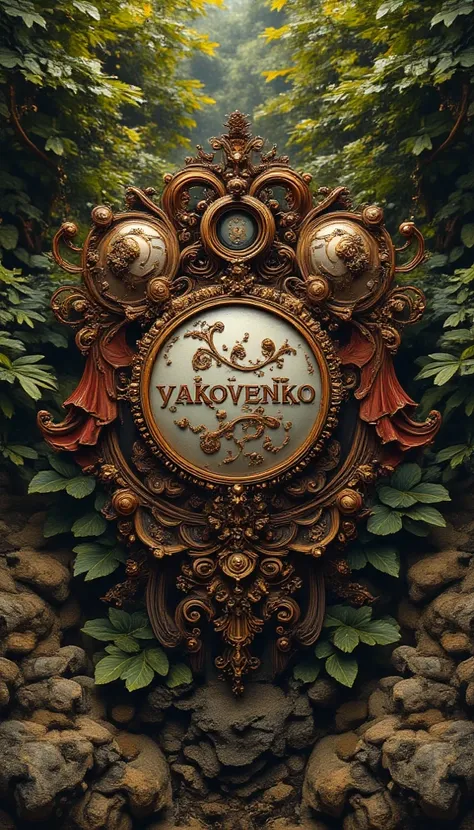 create a family coat of arms "YAKOVENKO"