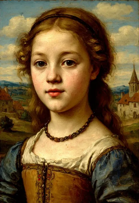 young girl, творческая импровизация (Created by Nicolas-de-Crecy)