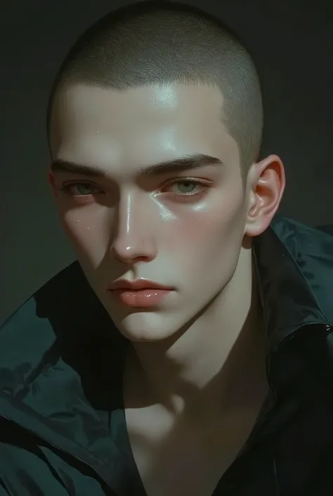 (photorealism:1.2), handsome Malay male, buzz cut Create realistic images, high-resolution photos/((masterpiece)),((best quality)),8k, high-detailed, ultra-detailed, stylish pose, and real skin texture. Image quality: crystal clear details, every strand of...