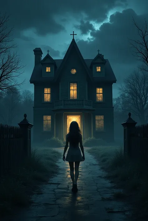  It was a dark and stormy night when Clara decided to explore the old mansion that was located at the end of the street.