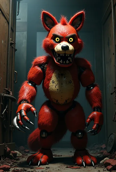 Do the same with Foxy from Fnaf