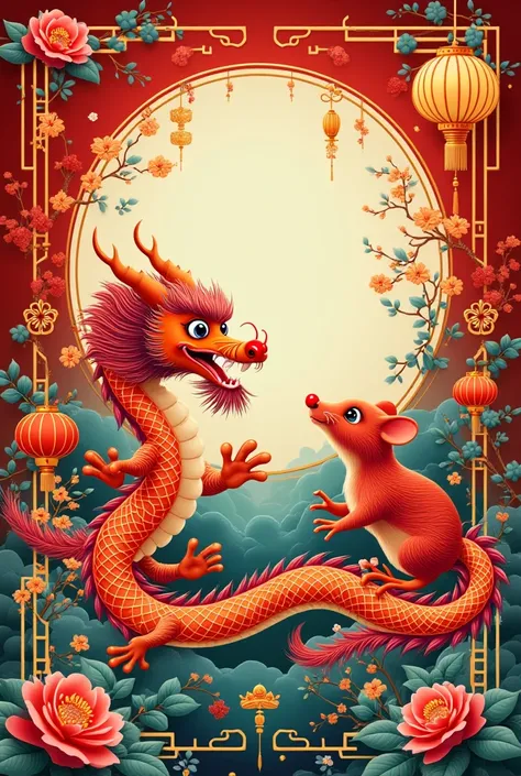 Chinese New Year Card, no text.