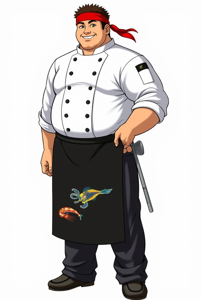 

12. Tetsuya Okabe - Ultimate Chef

Appearance: Tetsuya is stocky and strong, with tanned skin and short brown hair. His warm smile is infectious, and his green eyes always seem cheerful.
Outfit: A white chef’s jacket with rolled-up sleeves and a black ap...