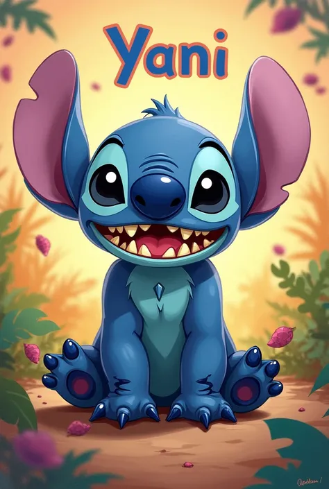 Stitch
 With the name of Yani