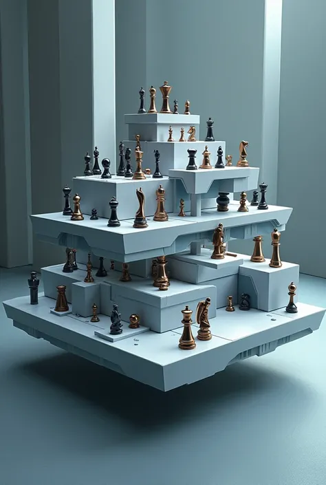 3D chess board
