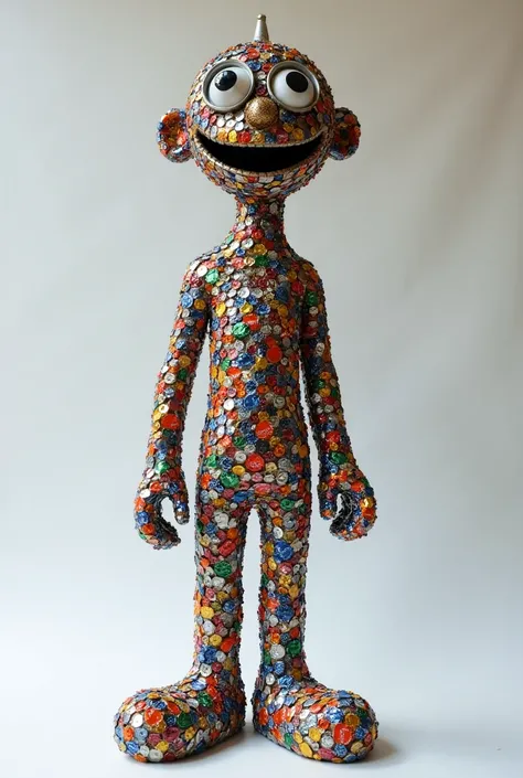 Made of aluminum can 