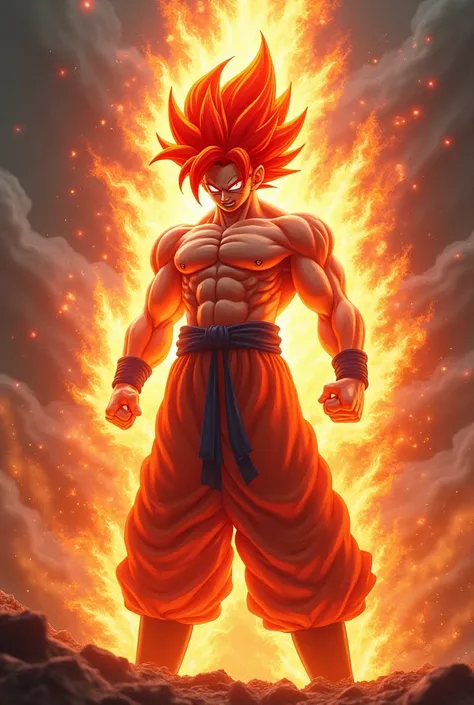 Do Goku Super Sayan God without clothes very angry