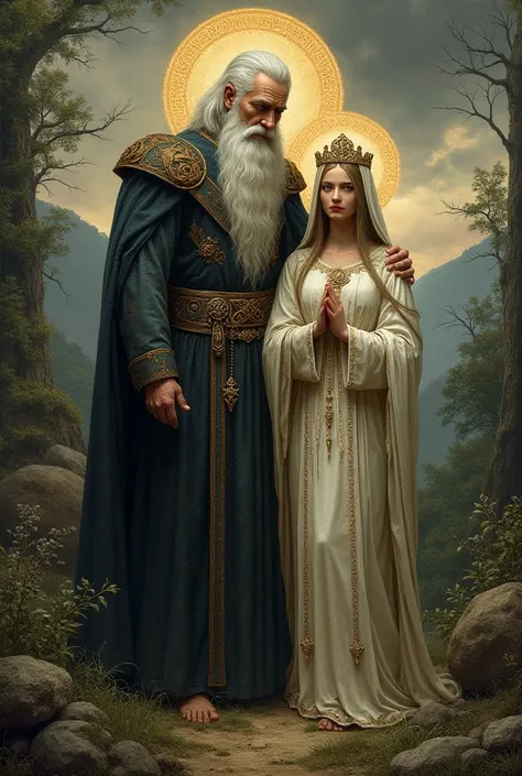 Odin and Saint Mary Celtic Version