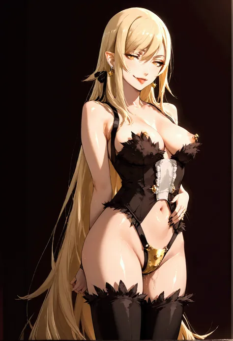 (1 girl,  anime style,  anime 2d ,  super detailed , realistic,  good resolution , 4K,  Hentai , erotic, vampiro)  a beautiful vampire girl with a super beautiful and sensual body ,  with a big ass,  big thighs,  thin waist,  giant tits, ( bust size 400cm ...