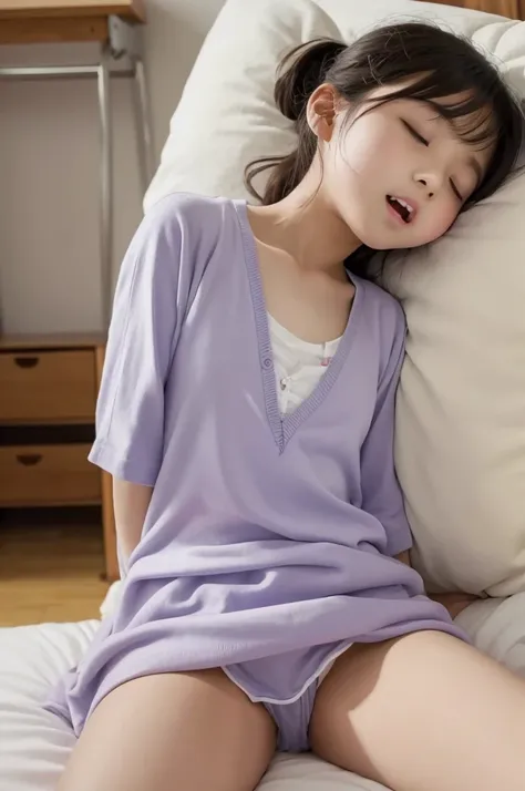                   Beautiful elementary school student                 　　 When you masturbate in bed 、               please close your eyes and completely close your pussy　       　               pussy line　　Open your mouth and spread your legs、   's Wareme
