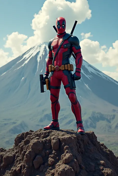 Deadpool at the Popocatépetl volcano 