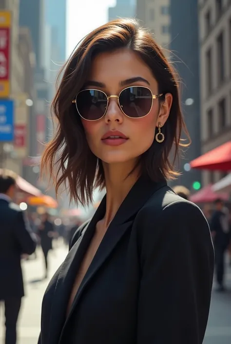 Woman with sunglasses 