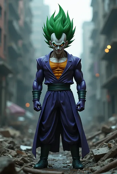 Create a fusion between a Vegeta and the Joquer