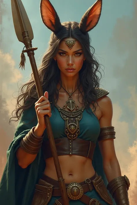  Venda is a brave and determined heroine .  Her sharp ears and spear , which she owns ,  indicate her willingness to defend her territory .  She was brought up in justice and trained in defense and diplomacy from an early age.  Her desire to defend her ter...